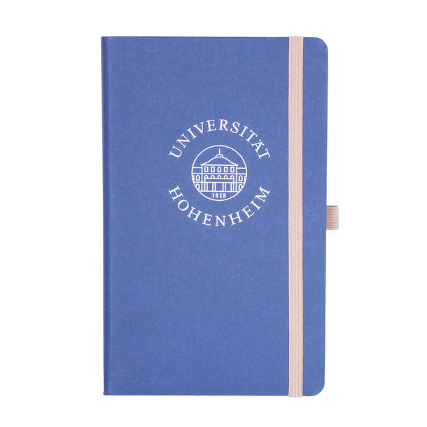 Nachhaltiges Notizbuch A5 der Uni Hohenheim